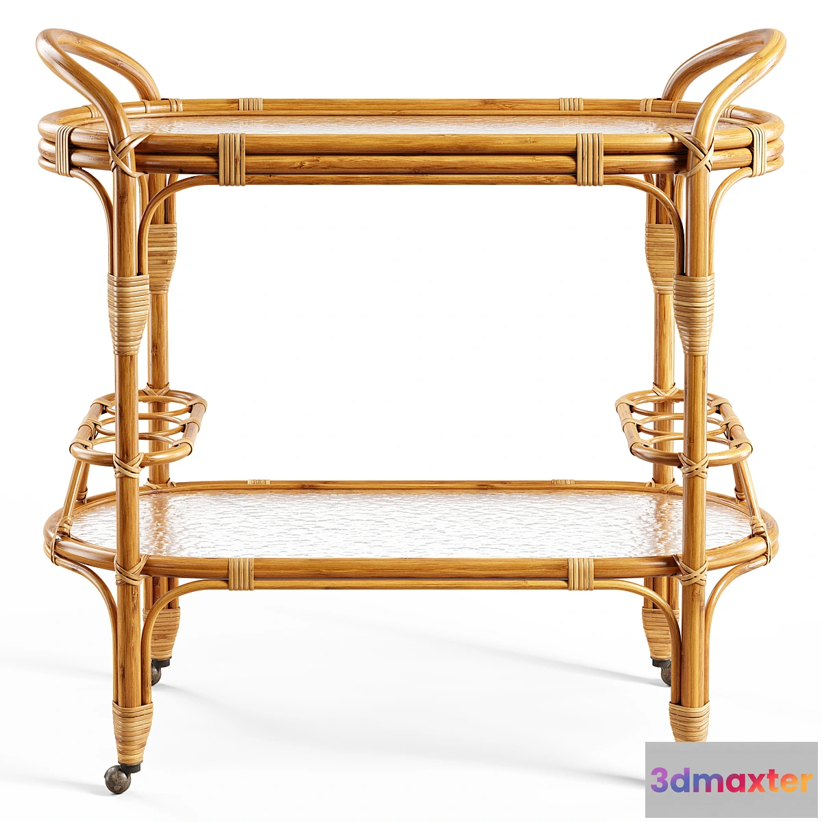 694356 - Zara Home - The rattan service table on wheels