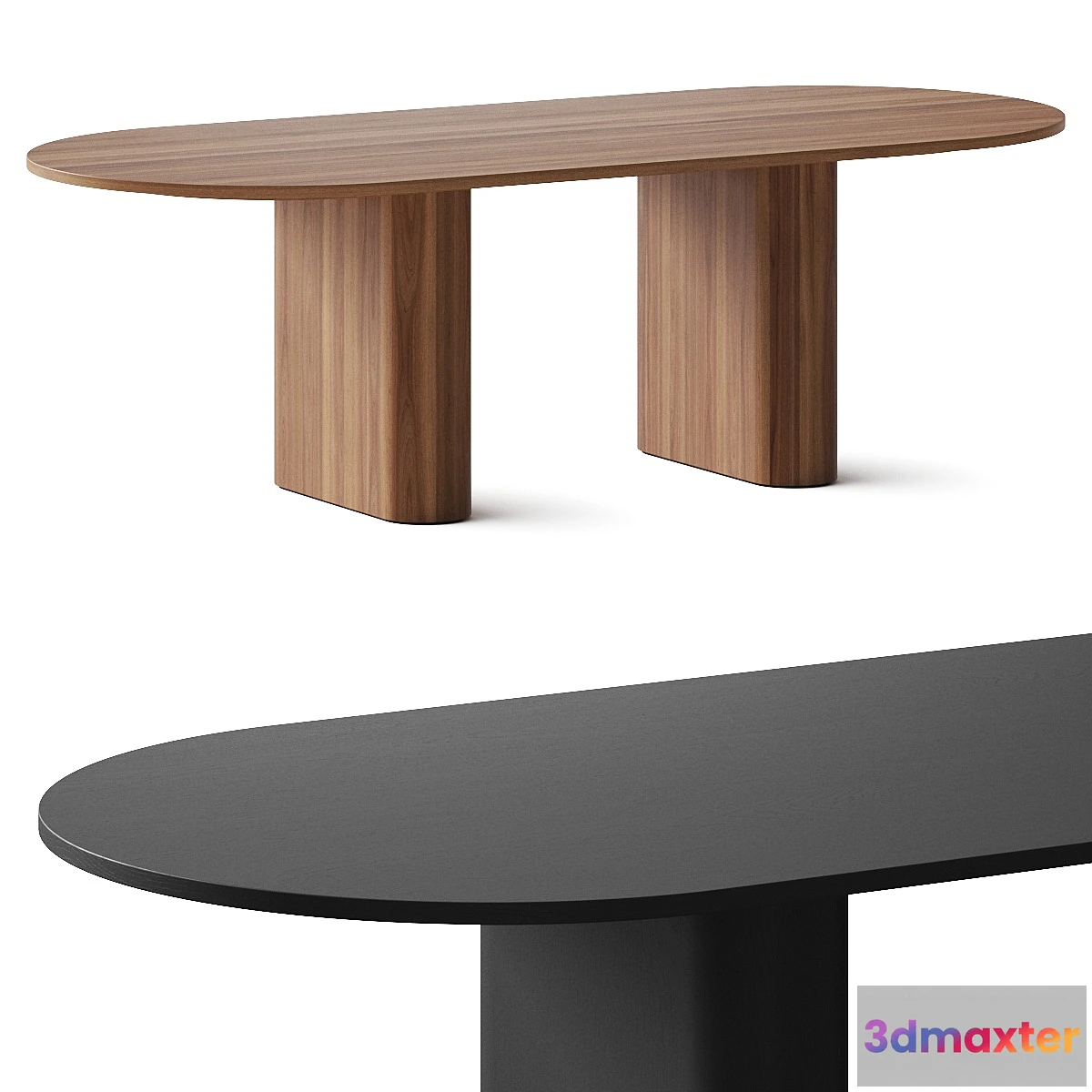 694362 - Arco Kami Oval 1 Dining Table