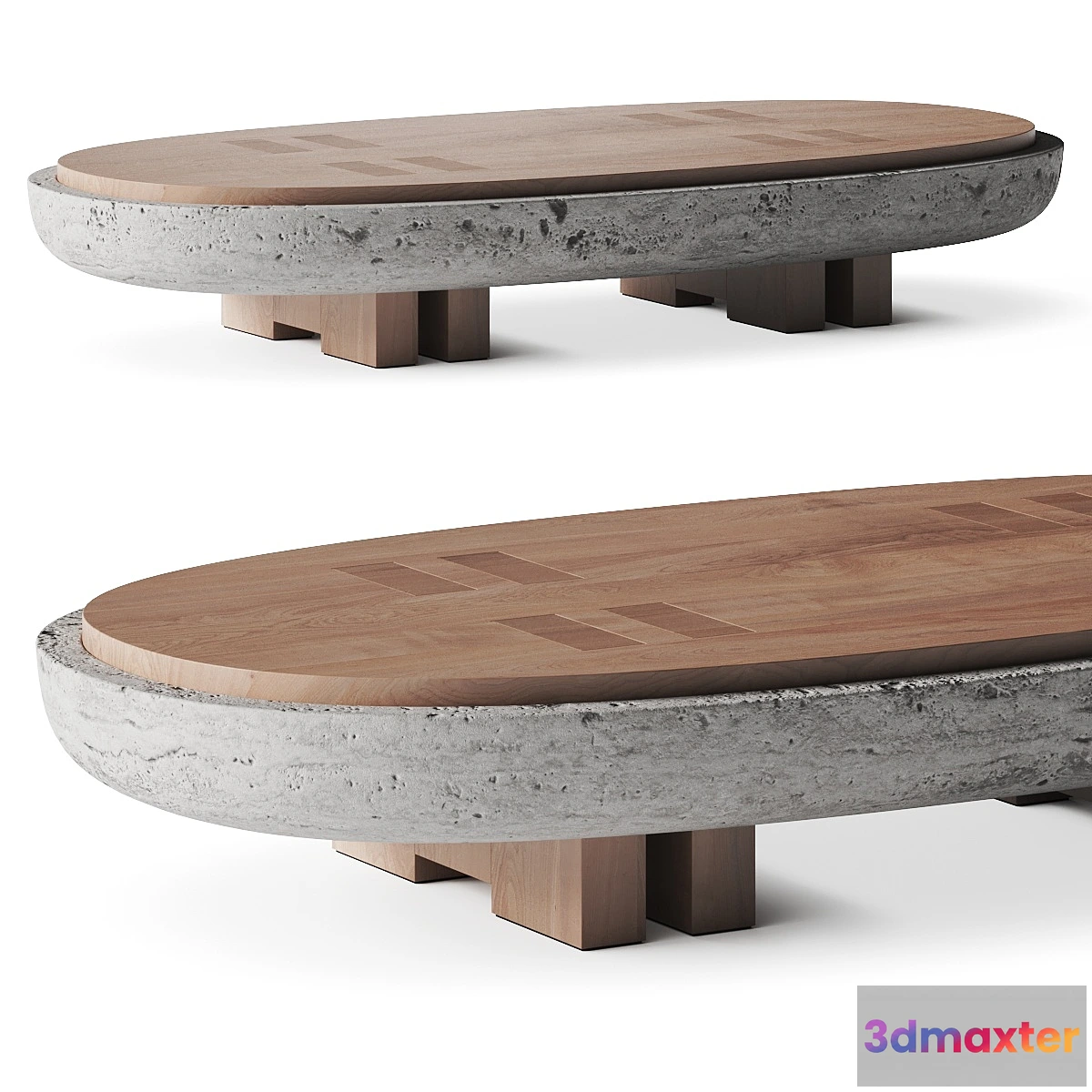 694404 - Andy Kerstens Rift Stone Coffee Table - No.2