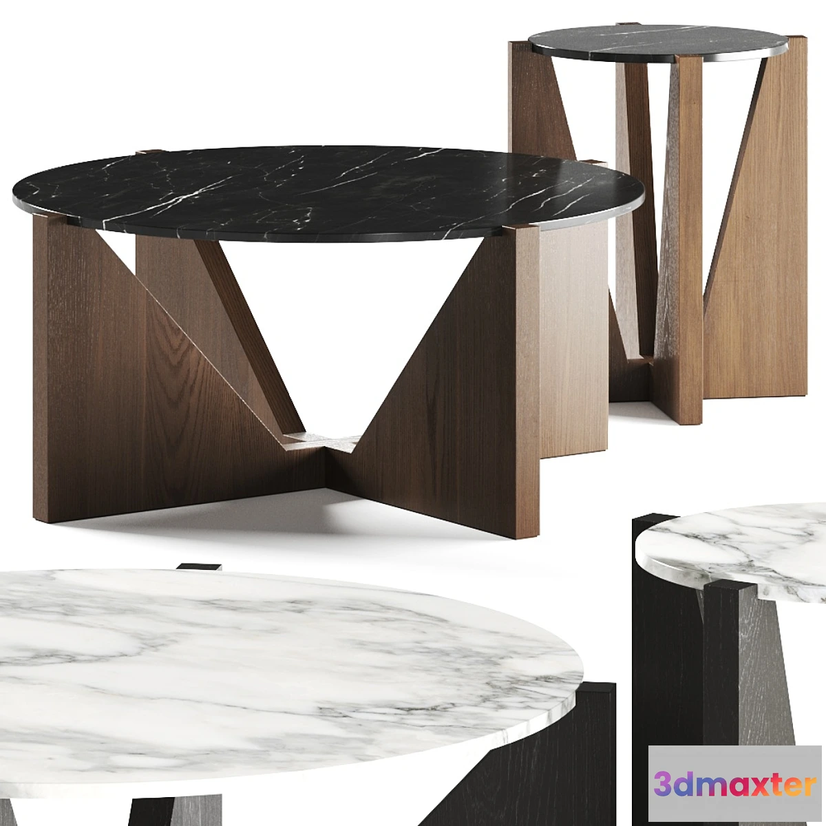 694412 - Crate and Barrel Miro Coffee Tables - No.2