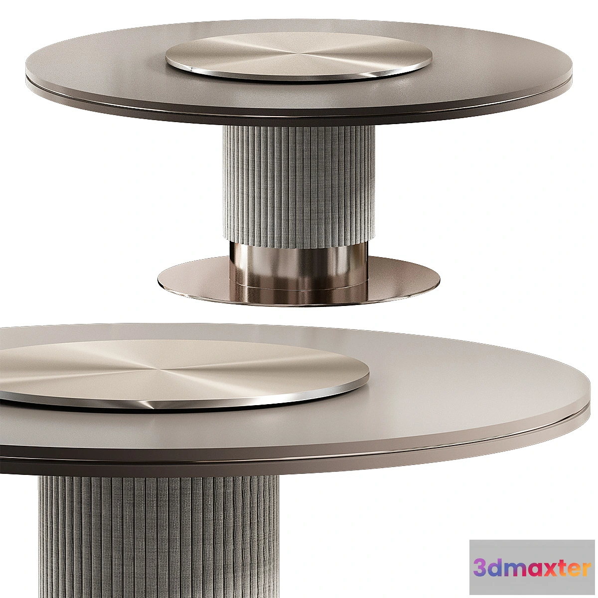 694542 - Table CPRN Homood COCOON ROUND DINING TABLE