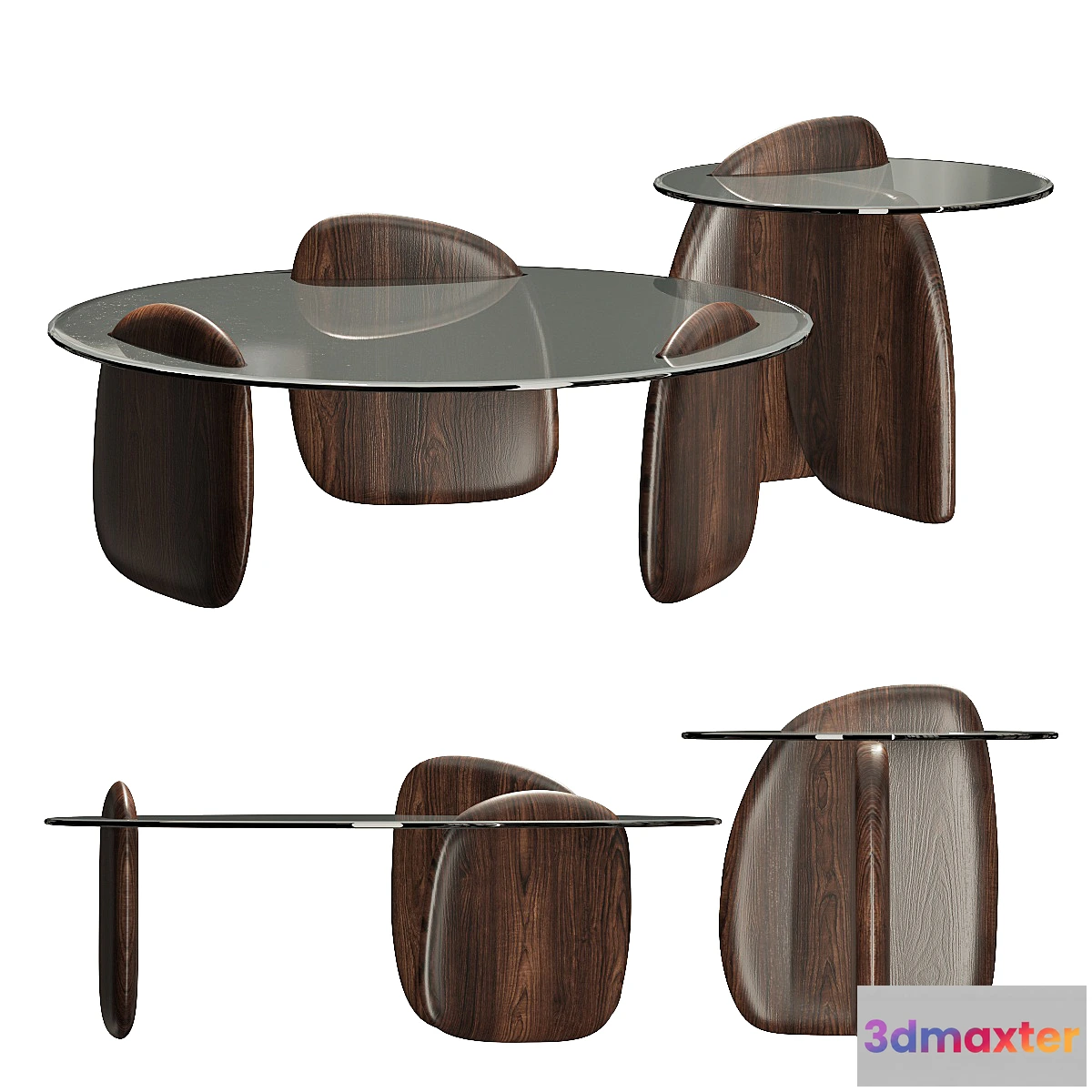 694590 - Wood tables SHARK roche bobois - No.2