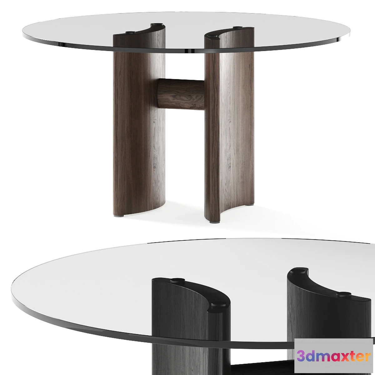 694668 - Porada Beam Round Dining Table - No.2