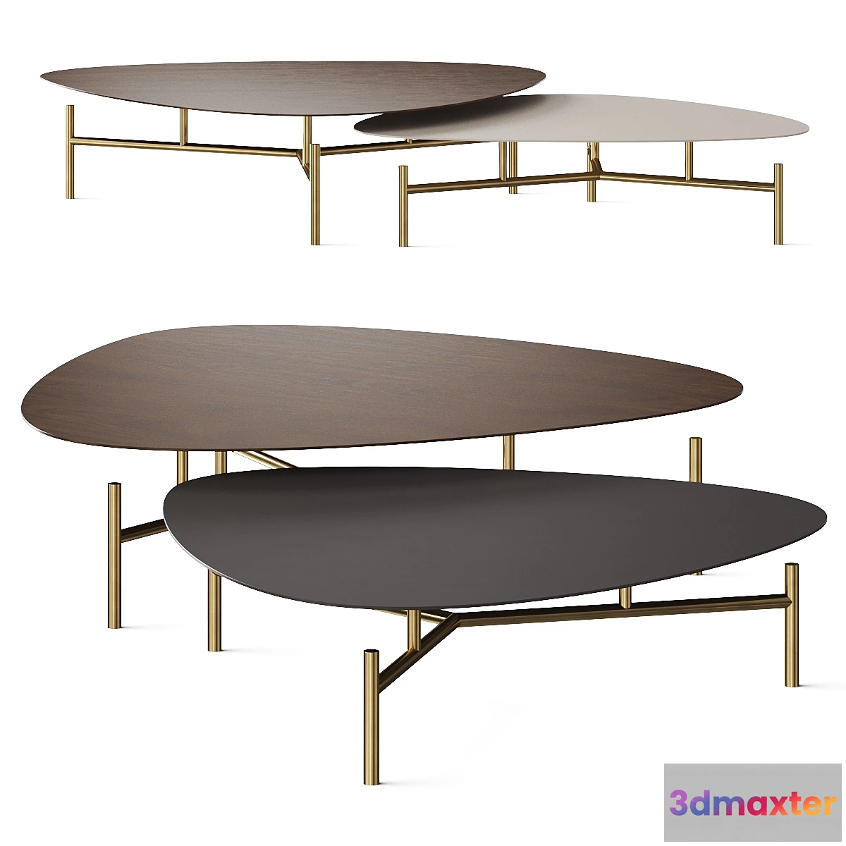 694758 - Modloft Finsbury Coffee Tables
