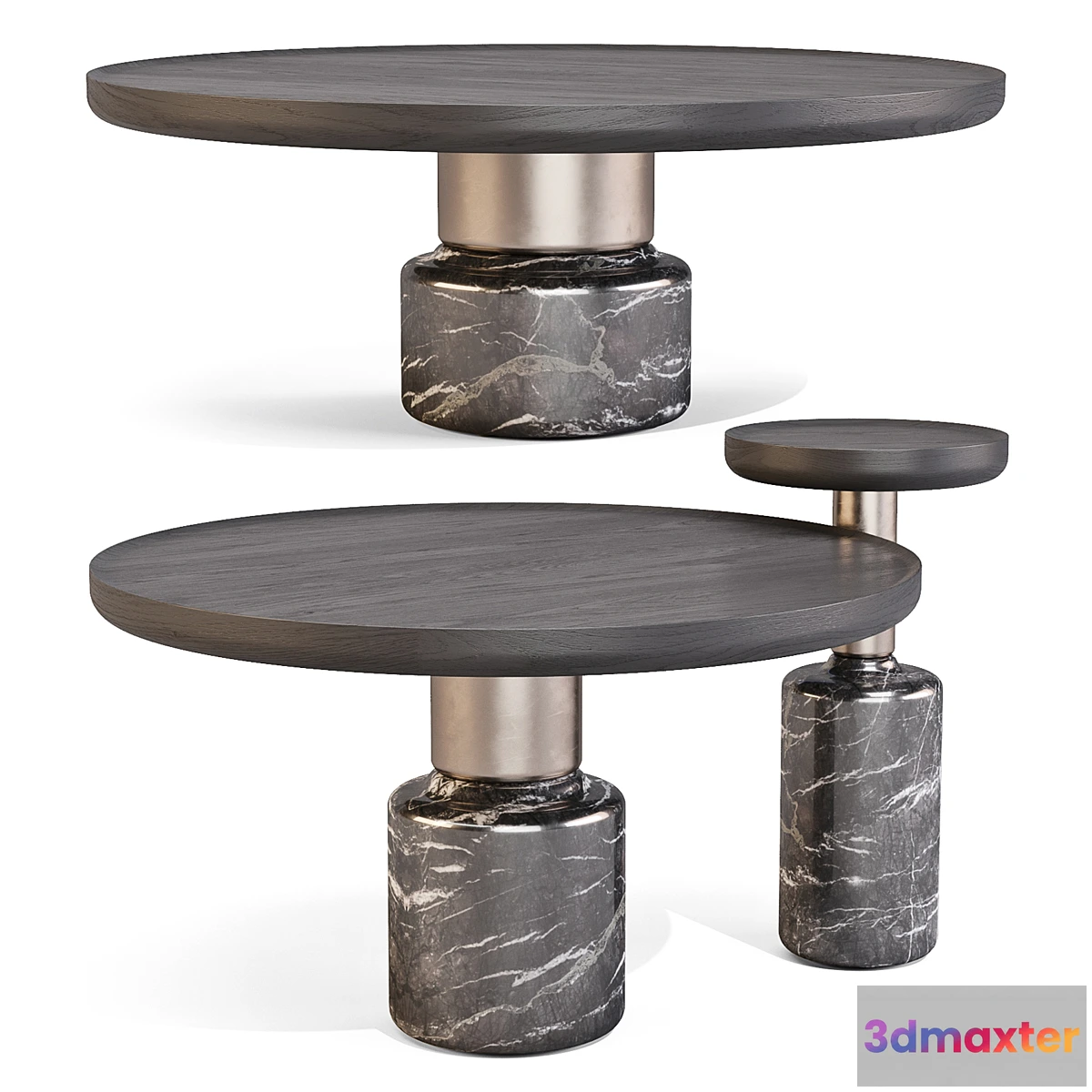 694766 - District Eight Torus - Coffee and Side Tables