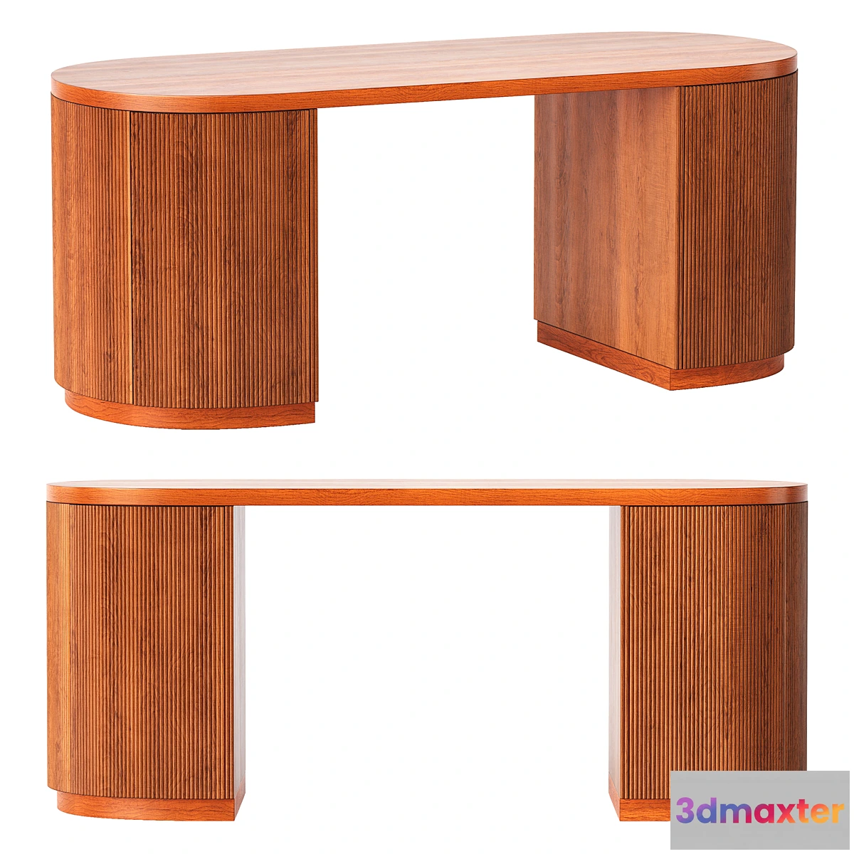 694830 - CB2 Reid Oval Desk