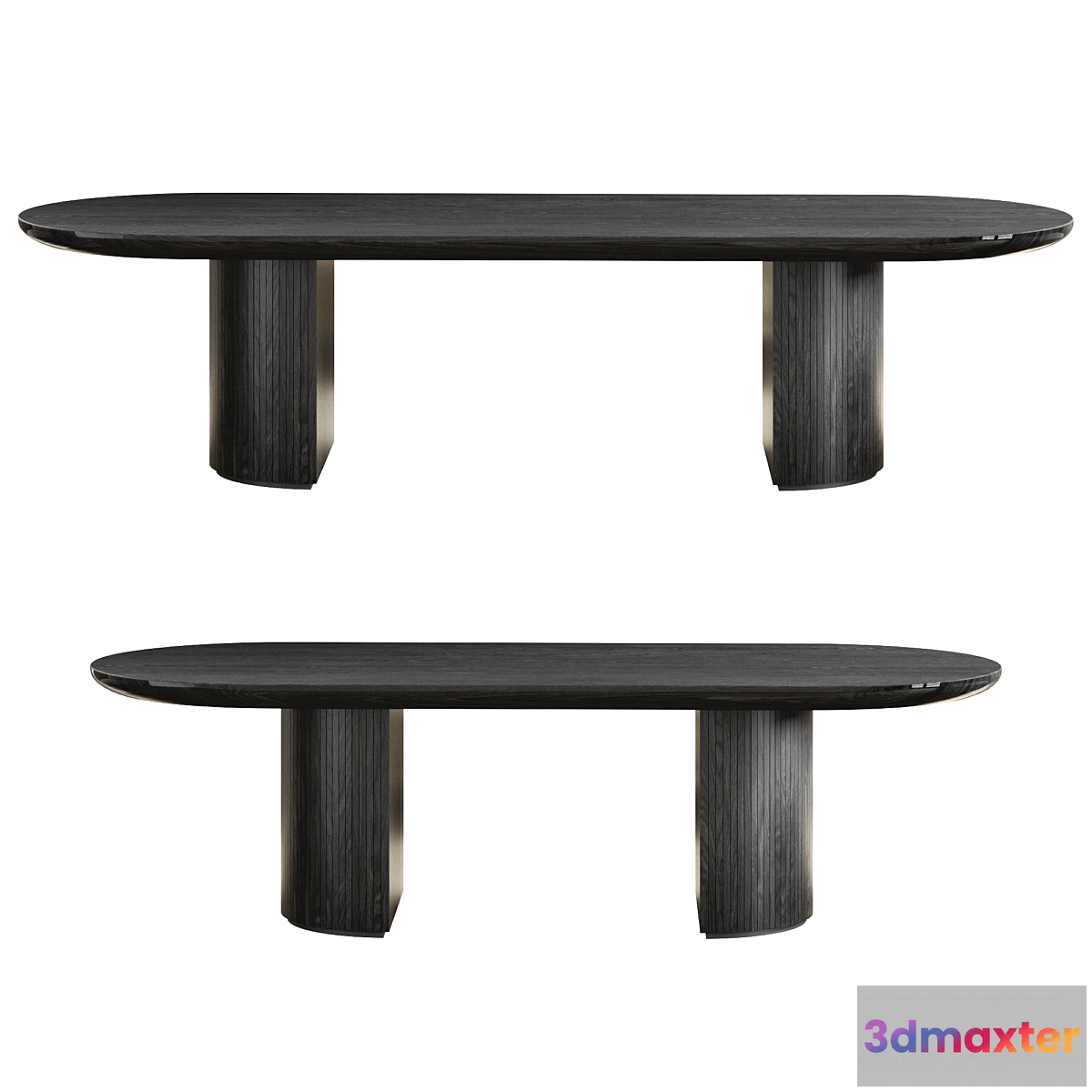 733307 - GUBI Moon Dining Table - Rectangular - No.2