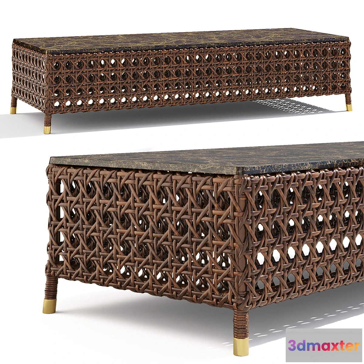 735615 - SAMUELE MAZZA Rigel rectangular table - No.2