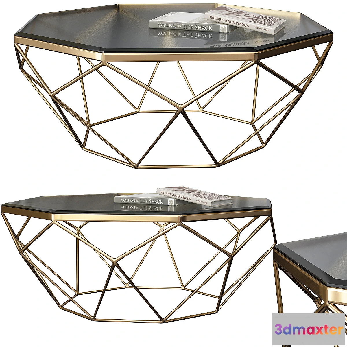 735671 - Mystique Glass-Top Coffee Table - No.2