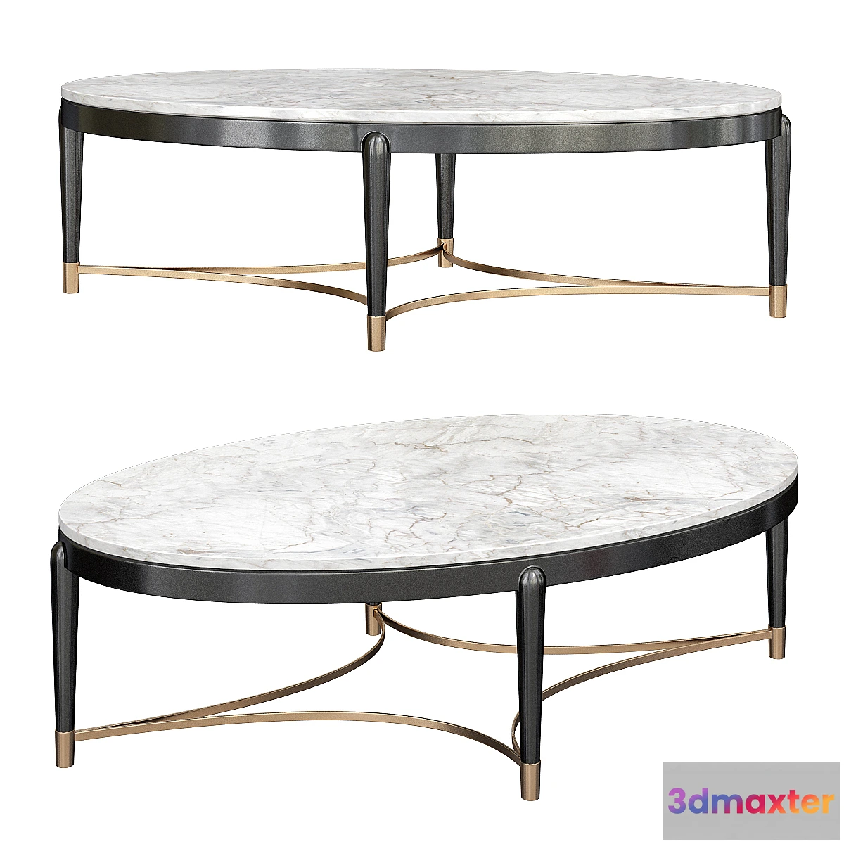 735923 - OSCAR MARBLE TOP COFFEE TABLE - No.2