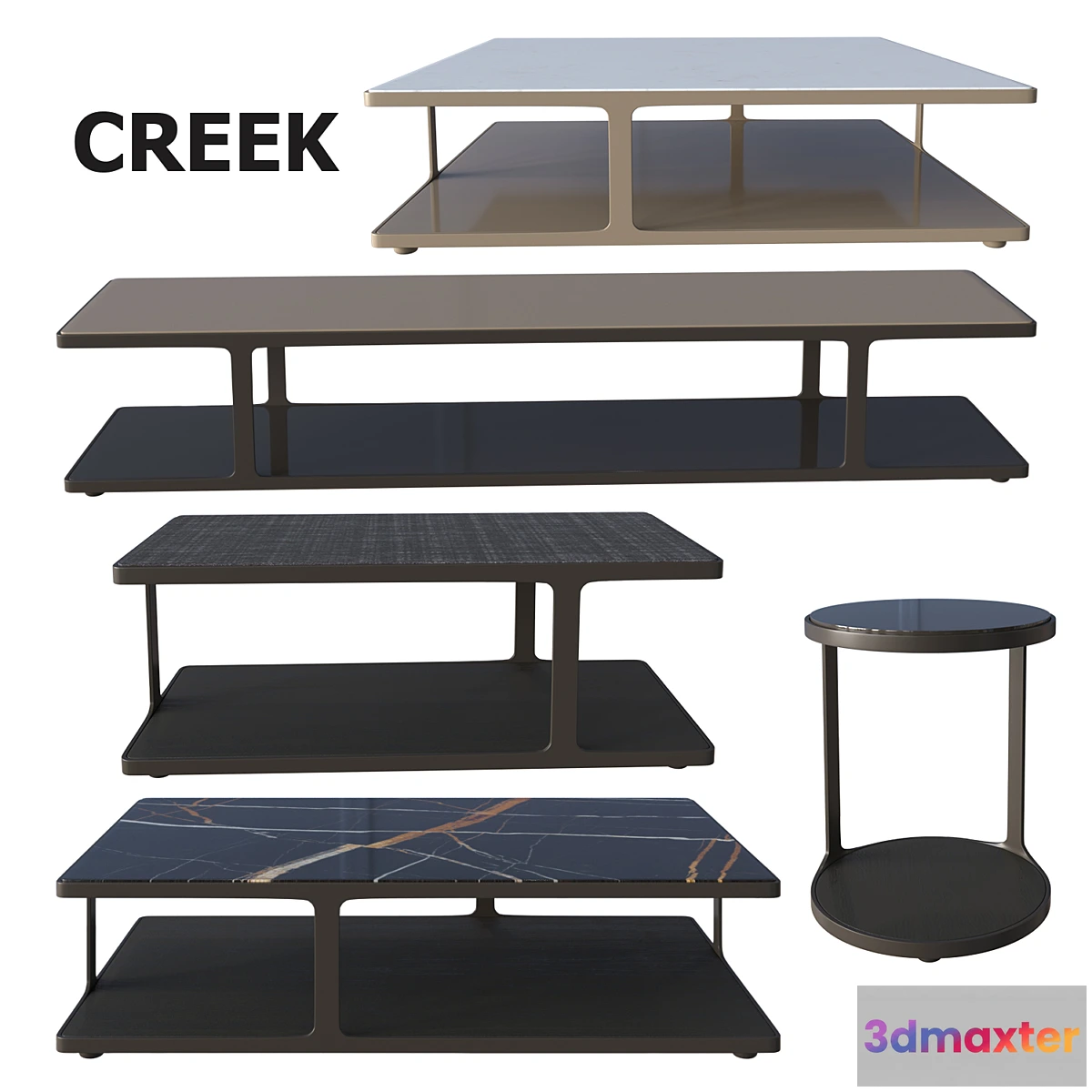 735991 - Poliform coffee table creek - No.2