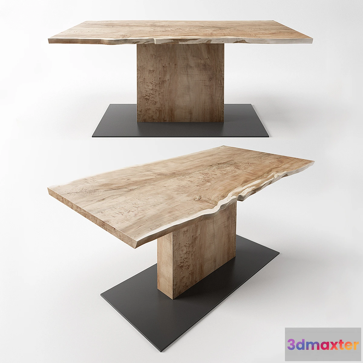 736059 - table with a central leg from the workshop IVAN CHUDOV - No.2