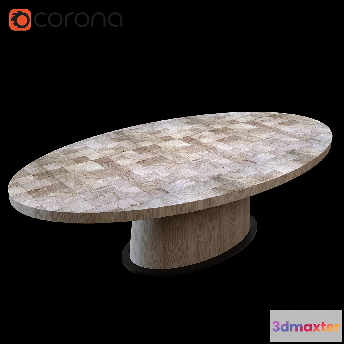 745929 - Van Rossum KOPS OVAL TABLE - No.2