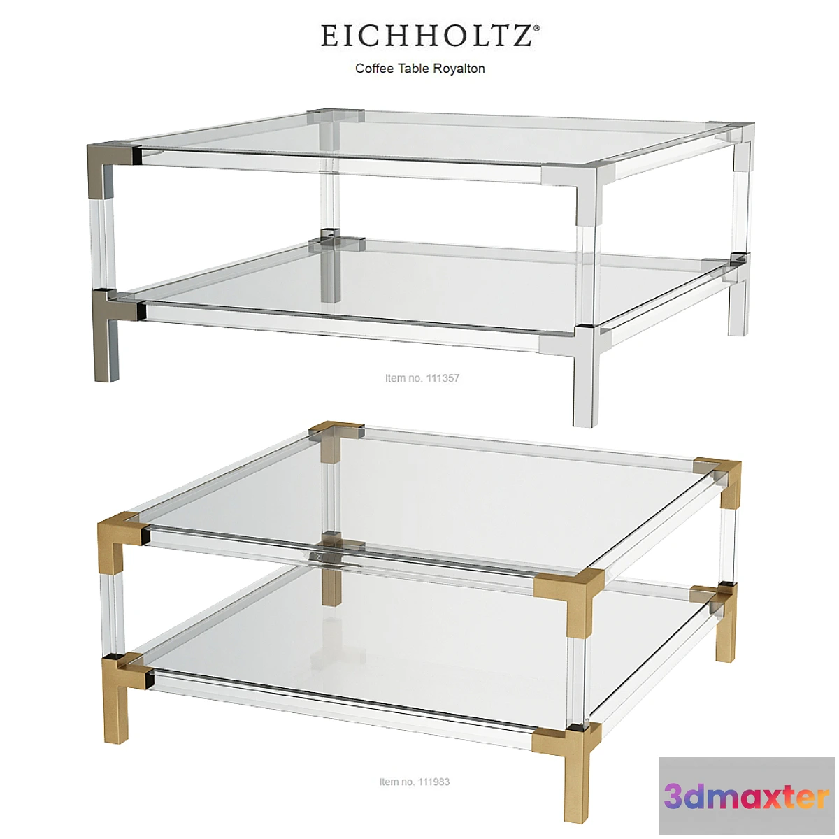 755899 - EICHHOLTZ Coffee Table Royalton 111983 111357