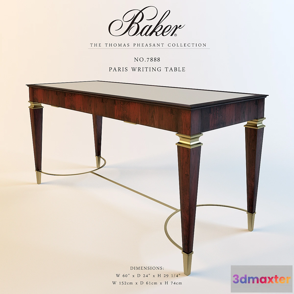 756063 - BAKER PARIS WRITING TABLE No.7888