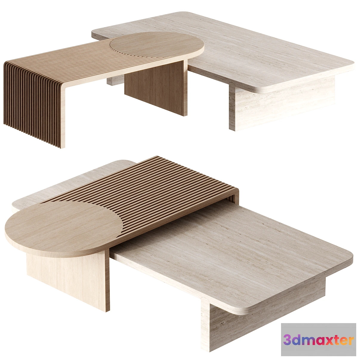 756423 - Stick and Stone center table by Dooq - No.3