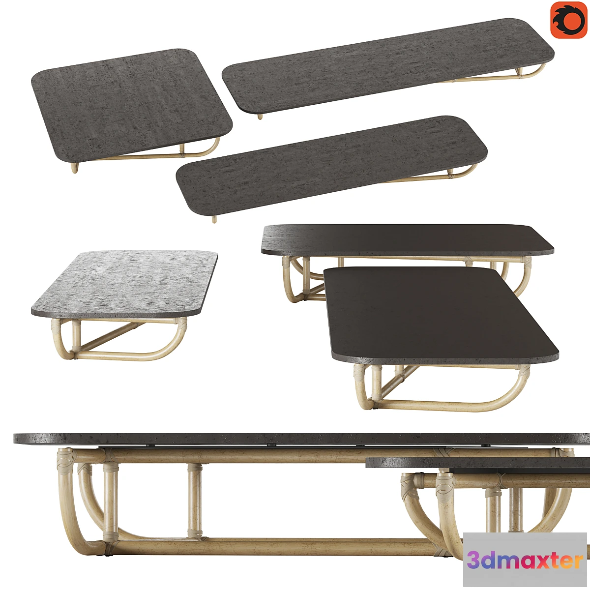 756499 - Tables Baxter Malacca - No.2