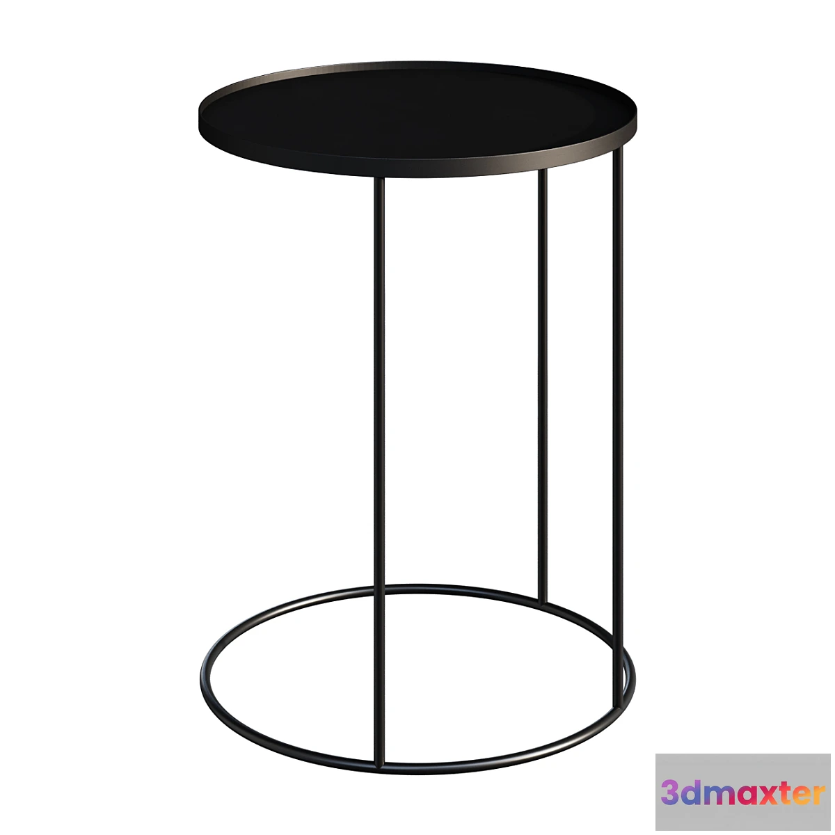 756543 - Coffee table ROUND TRAY ETHNICRAFT BIJZETTAFEL coffee table - No.2