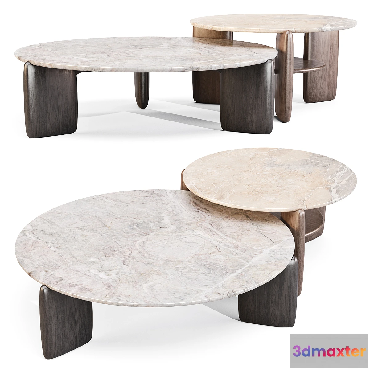 756635 - Tacchini Kanji - Coffee and Side Table - No.2