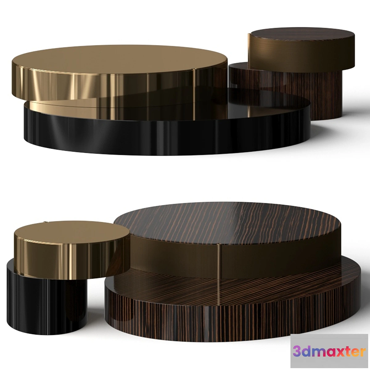 758827 - Minotti Benson Coffee Table Set