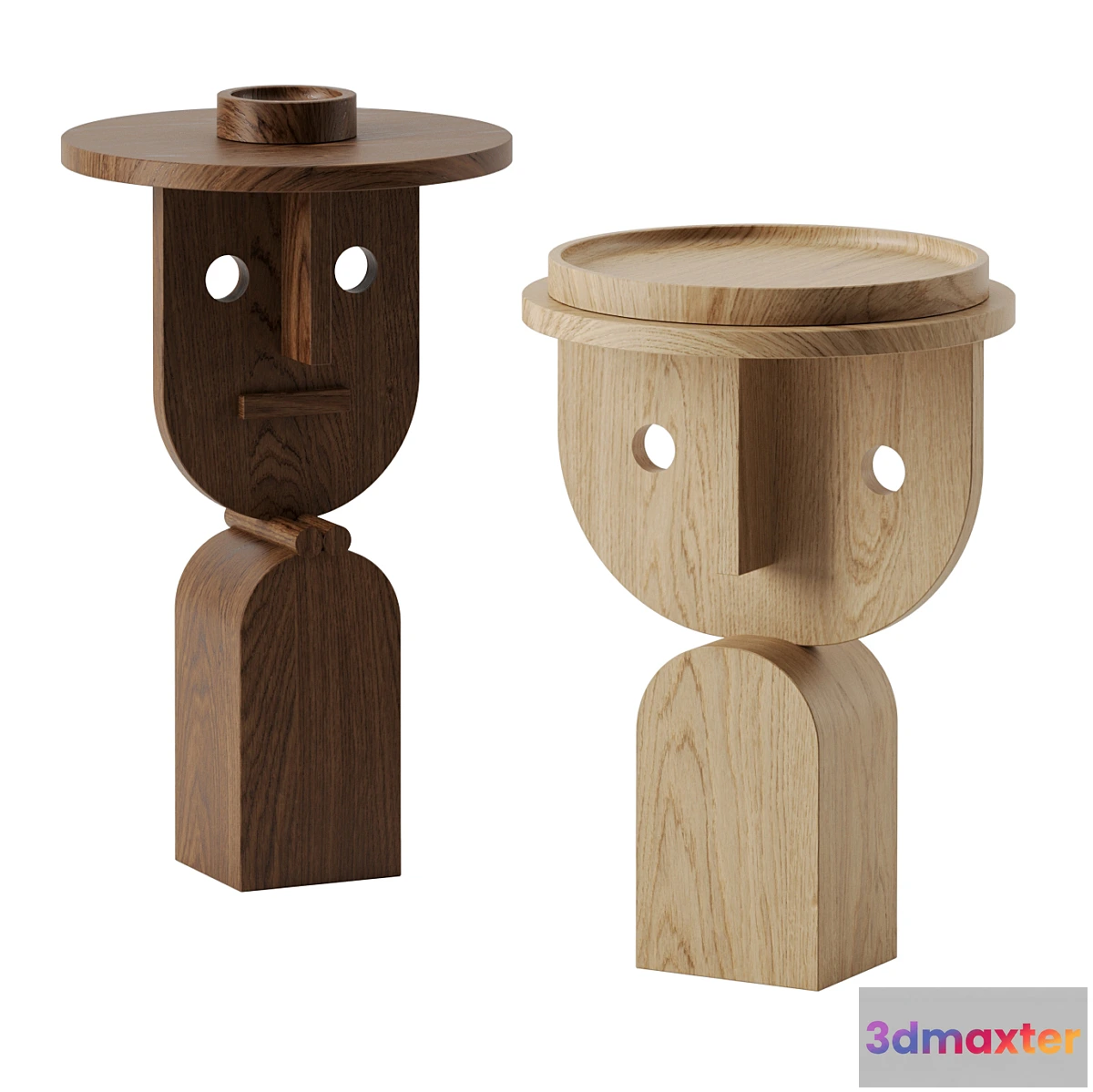 780201 - FACES side tables by Sancal - No.3