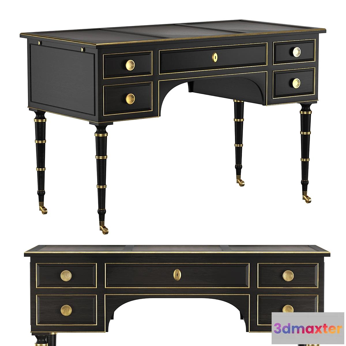 780215 - Maison Jansen Bureau Plat - Lawton Mull