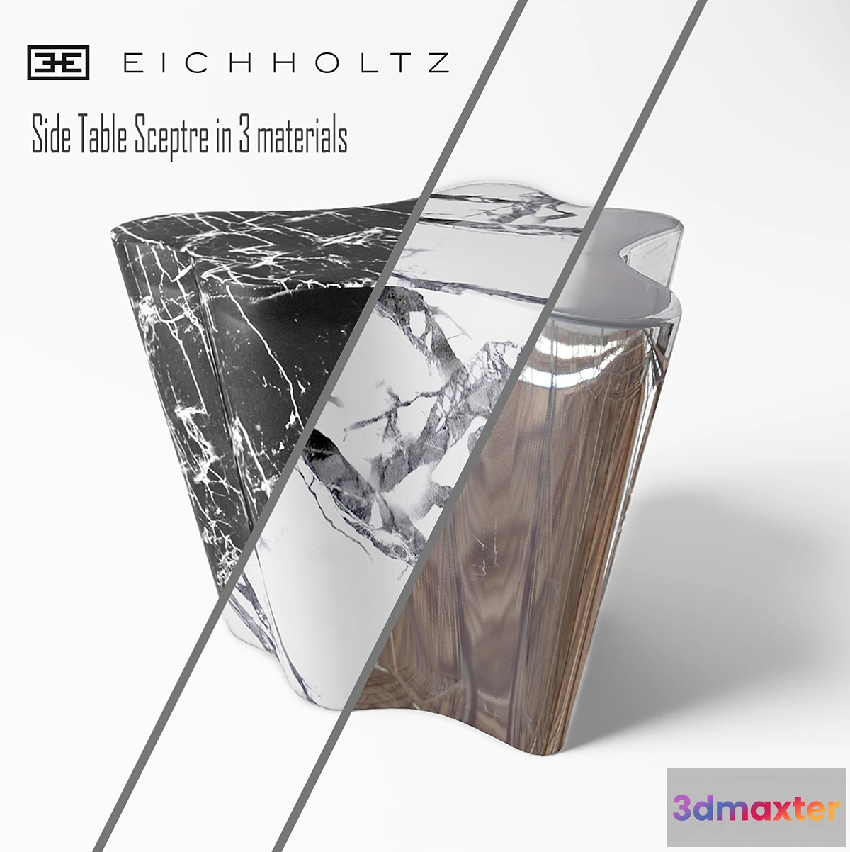 780313 - Eichholtz Side Table Sceptre