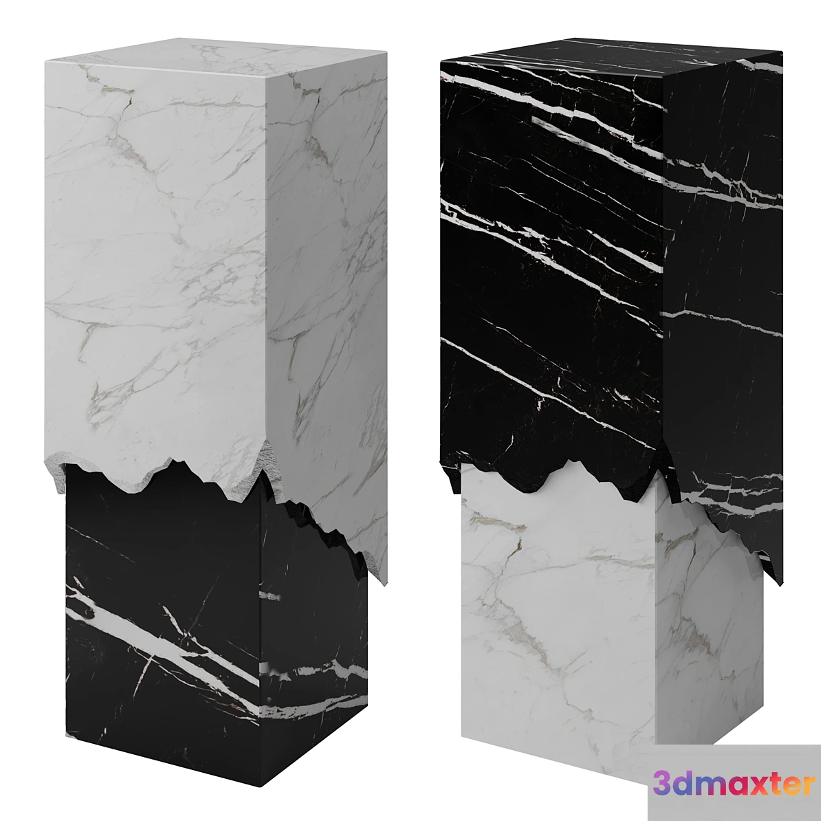 780315 - OM PEDESTAL MARBLE “ANTIK”