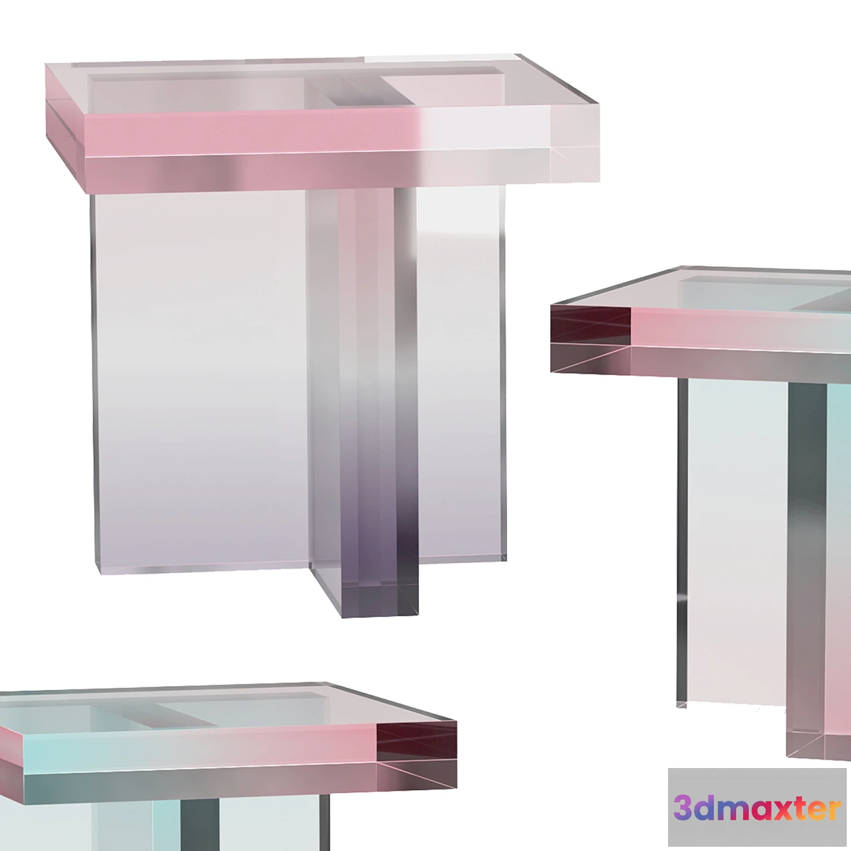 780375 - Tables Made With Dyed Acrylic Resin - No.2