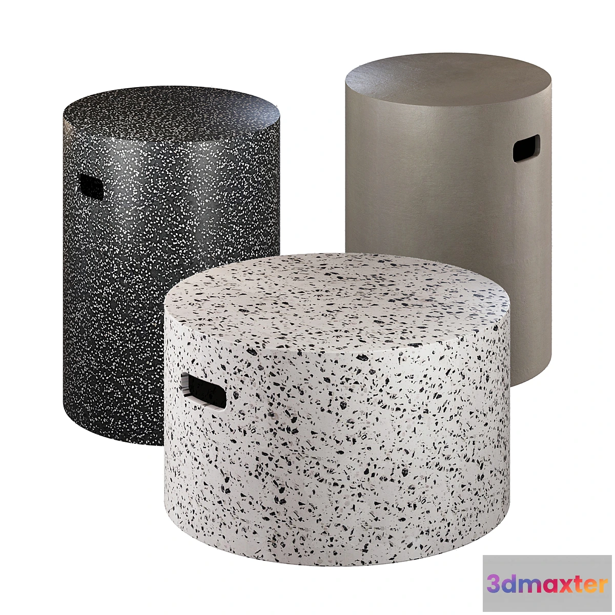 780439 - Coffee Table Jenell Terrazzo La Forma in Four Versions - No.2