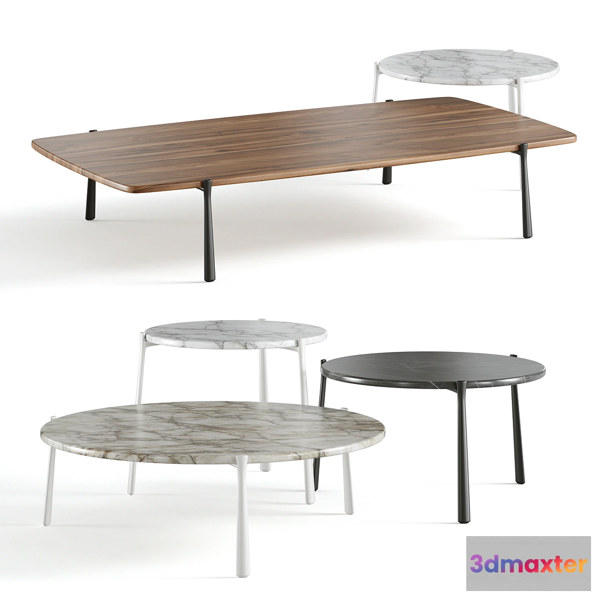 780529 - Tribu Branch Low Tables - No.3