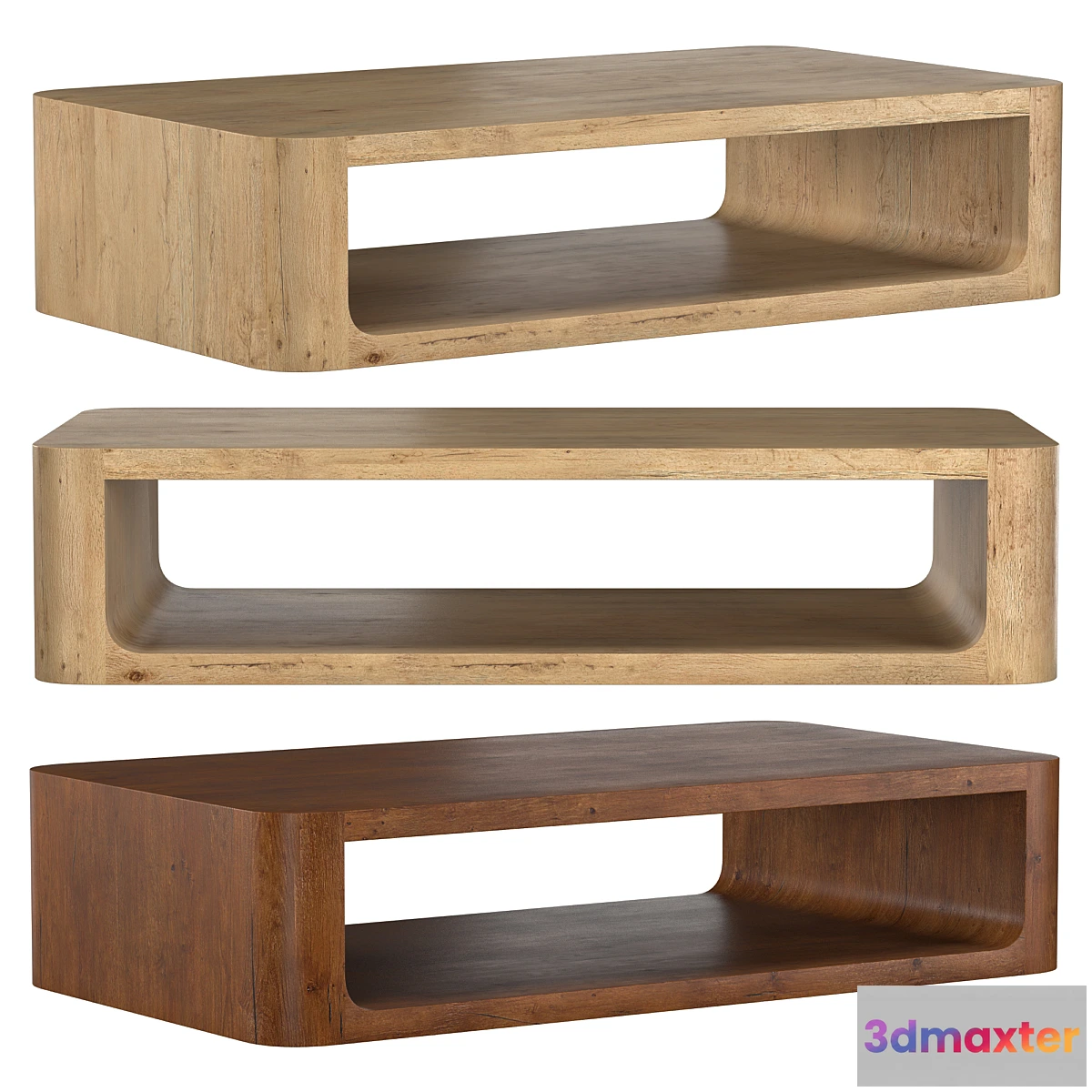 780599 - OSLO OPEN COFFEE TABLE - No.2