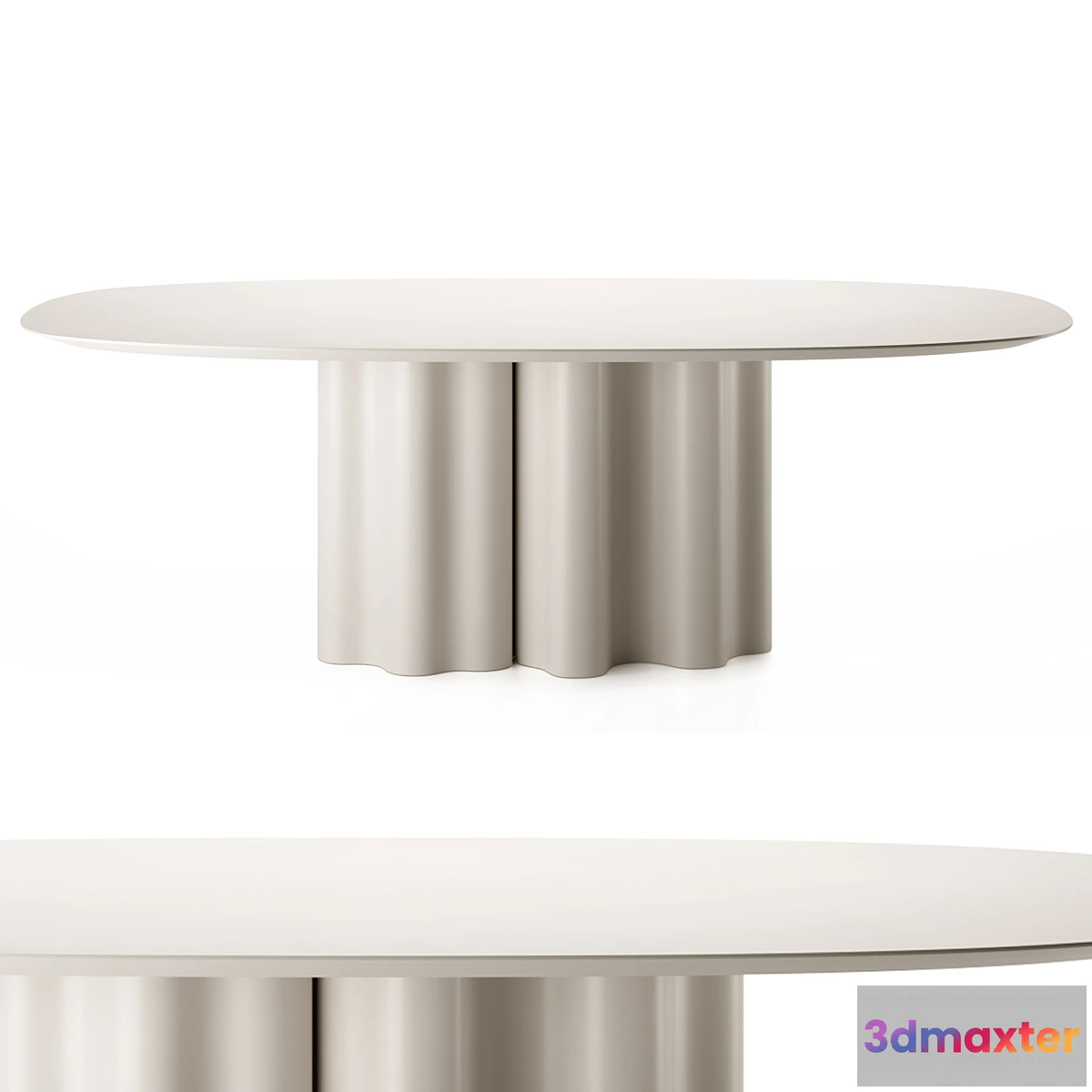 780609 - THEATRO MAGICO  Oval table by Saba Italia - No.3