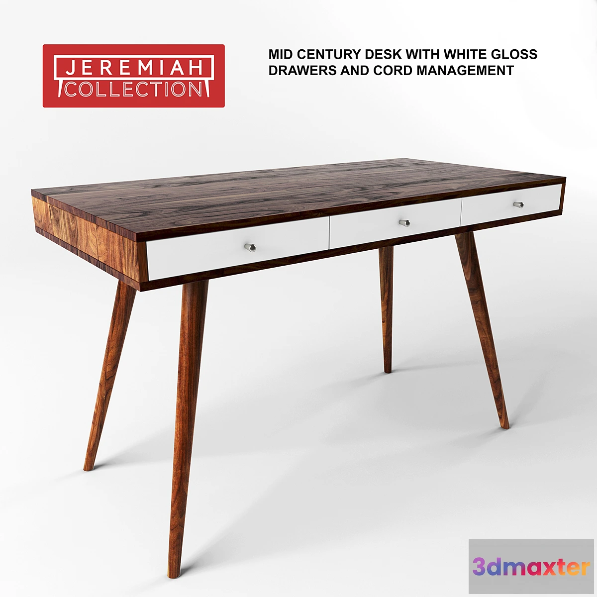794870 - Jeremiah Collection Mid Century Desk - No.2