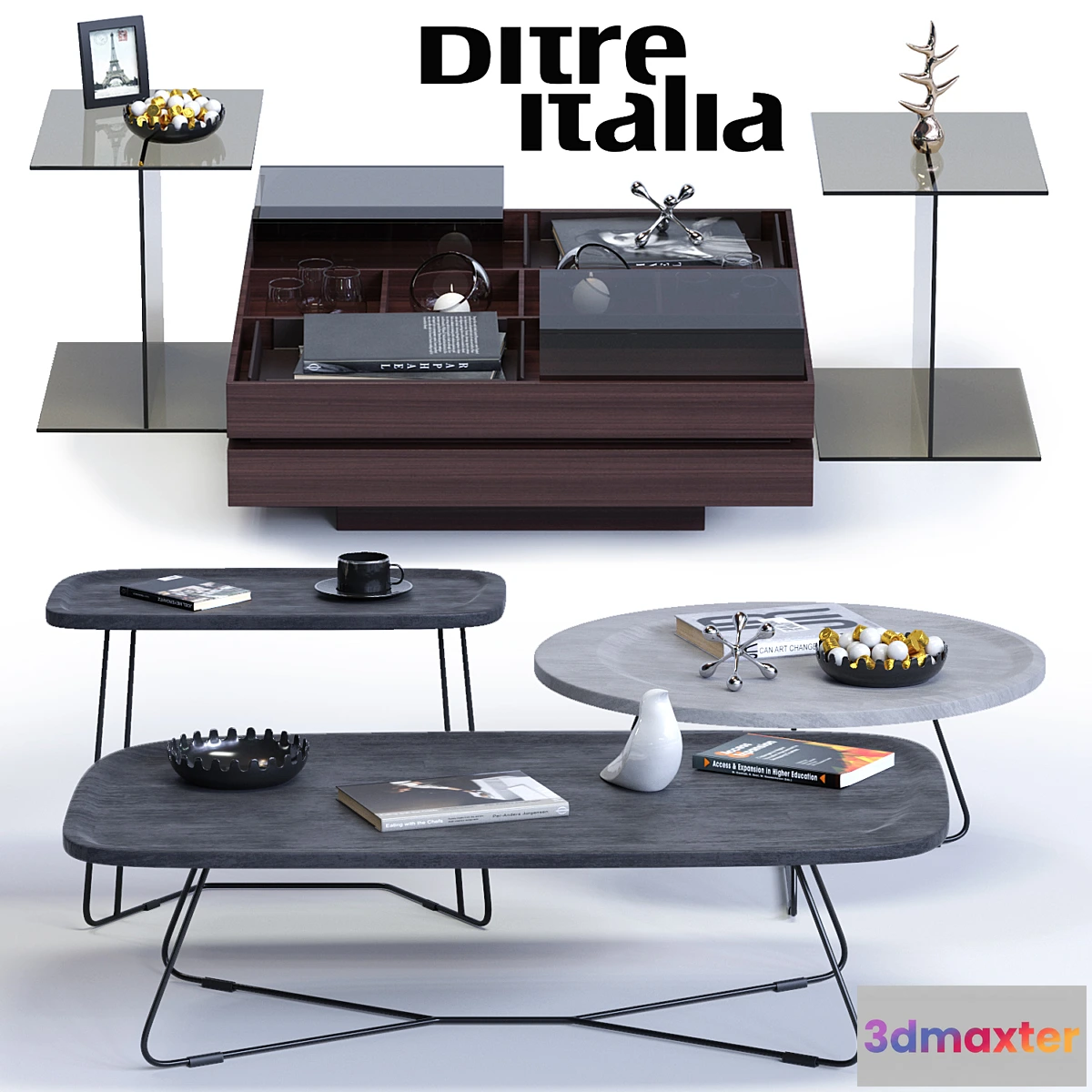 794914 - Ditre Italia Coffee Tables Set - No.2