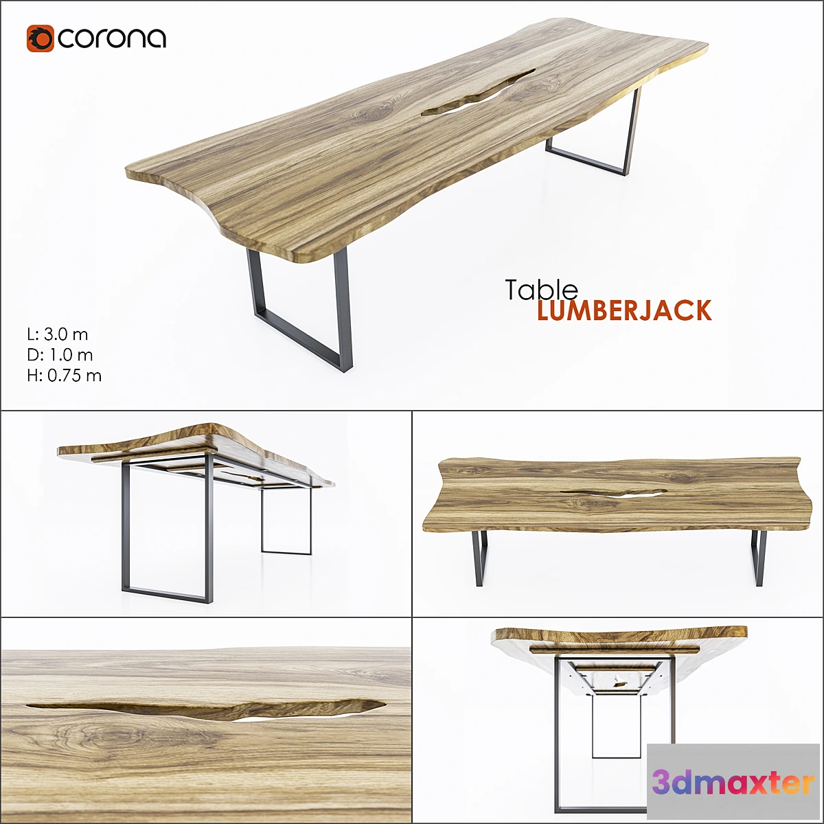 797414 - Table Lumberjack - No.2