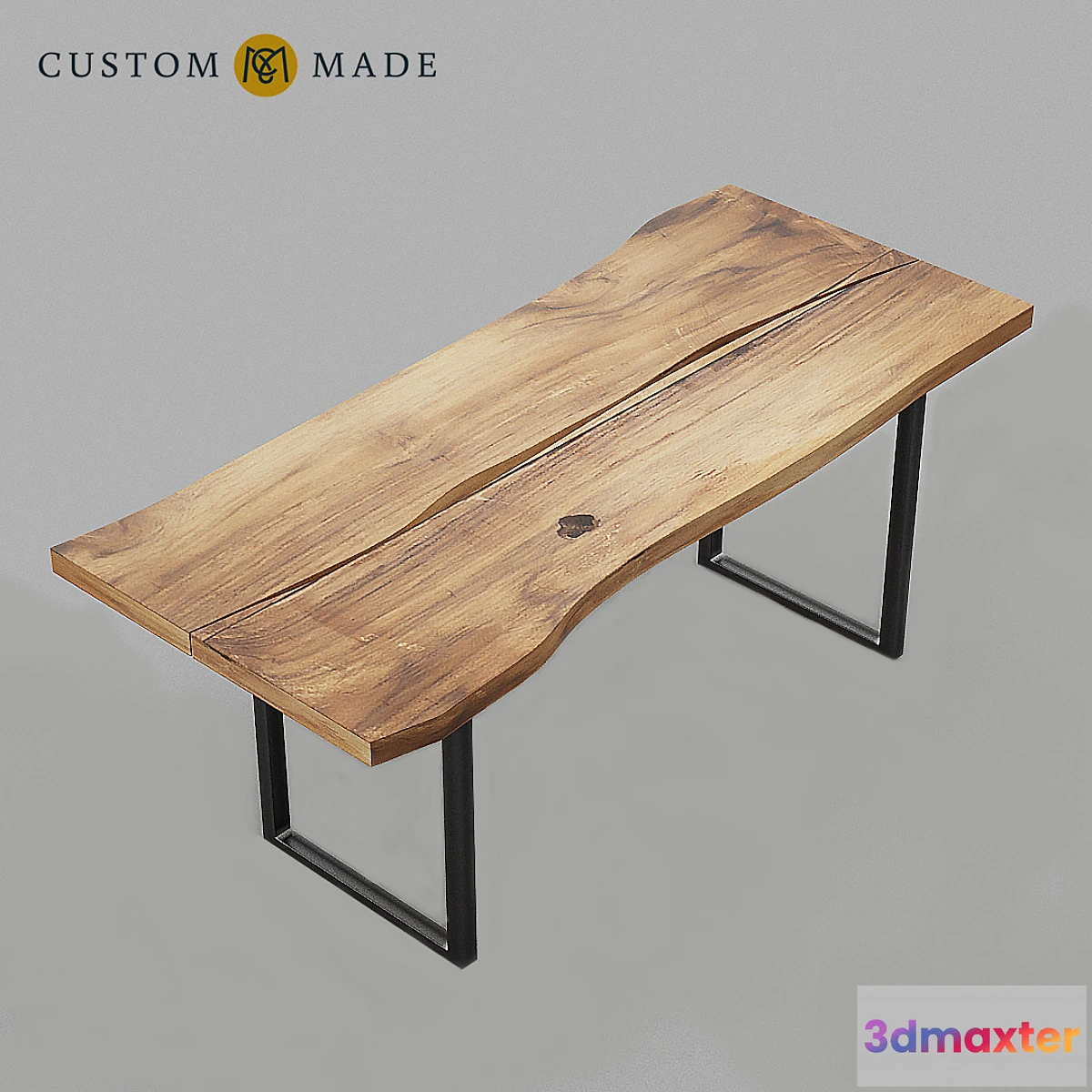 807222 - Wood Slab Table - No.2