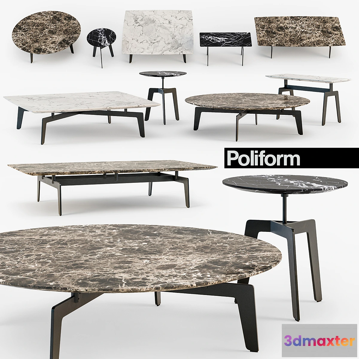 807862 - Poliform Tribeca coffee table set - No.3