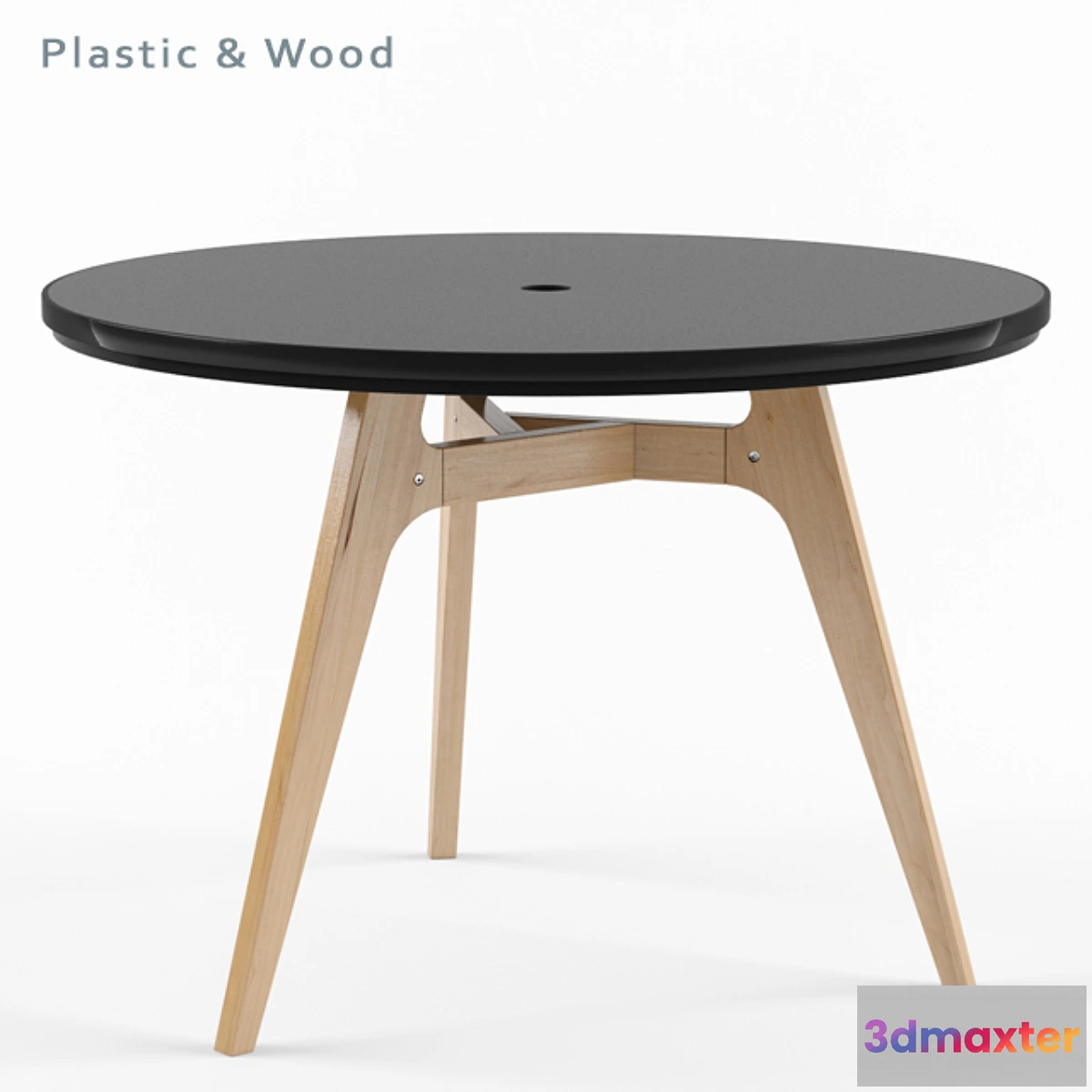 807914 - P&W (plastic and wood) table - No.3