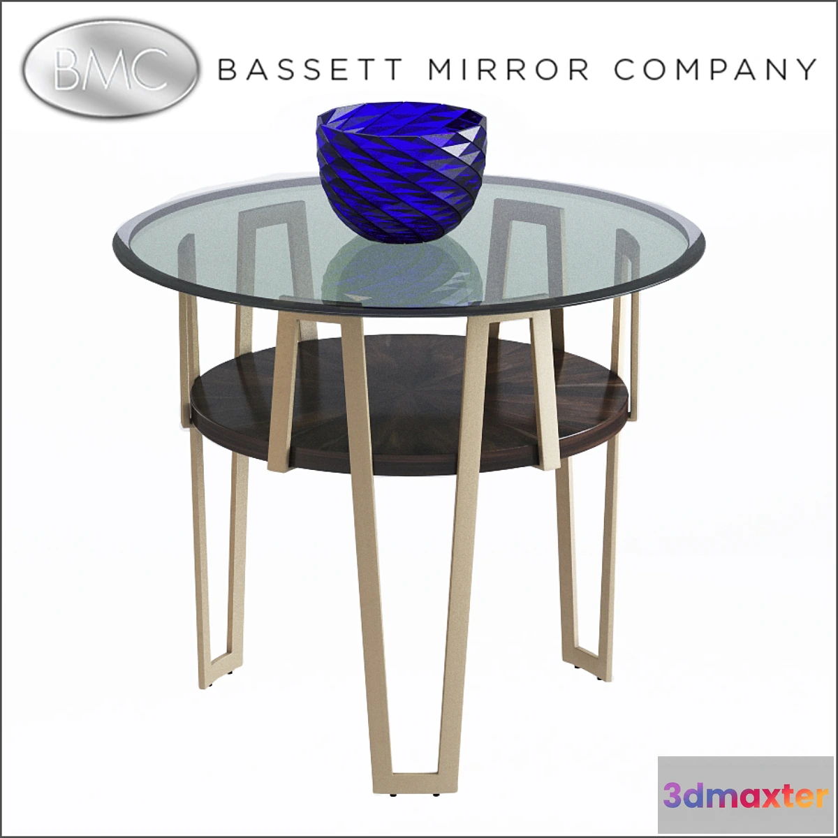 812238 - Bassett Mirror Cornell Round End Table