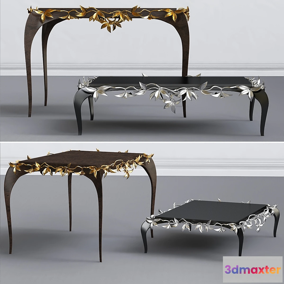 812464 - Christopher Guy Millefeuilles Console Table