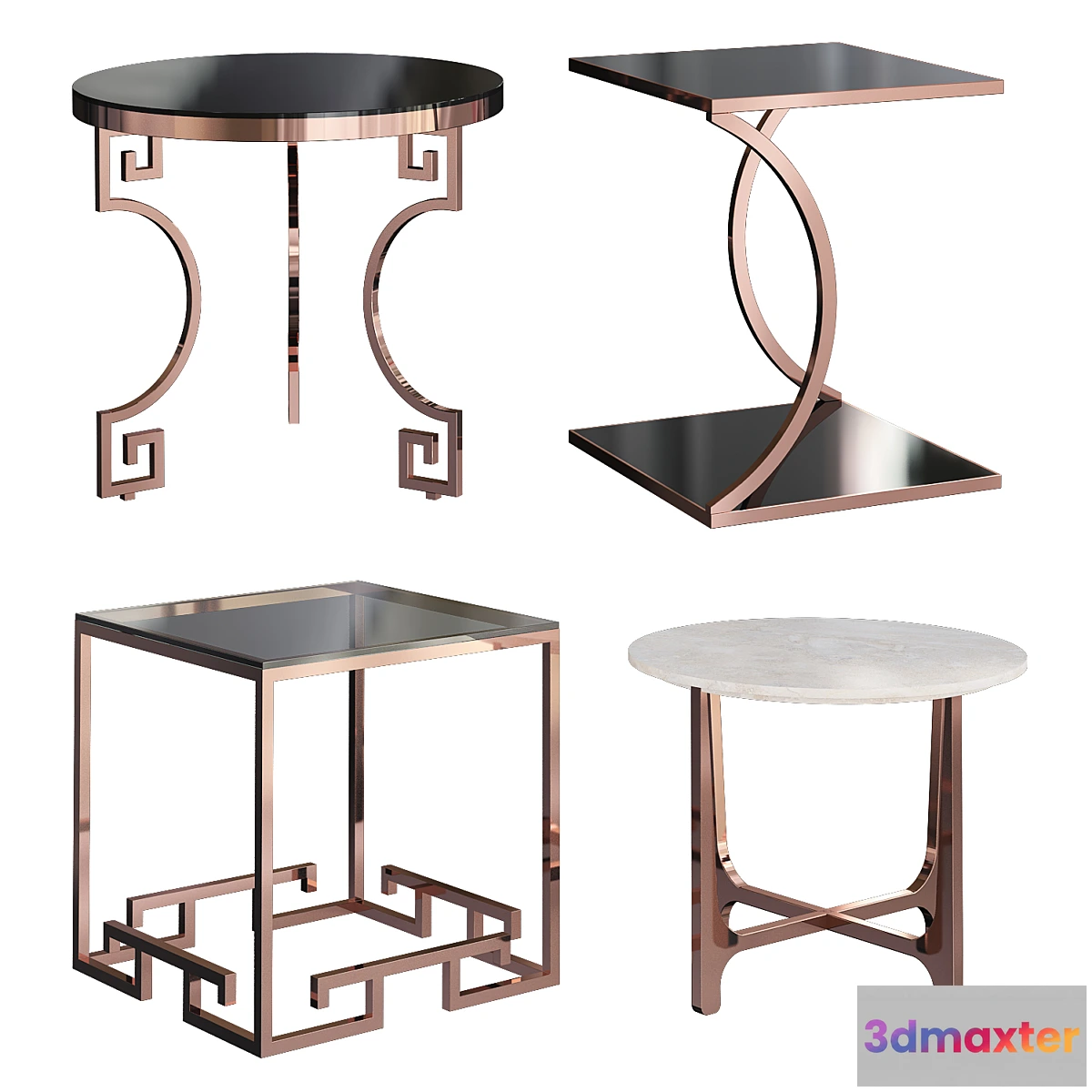 817790 - Gold coffee table