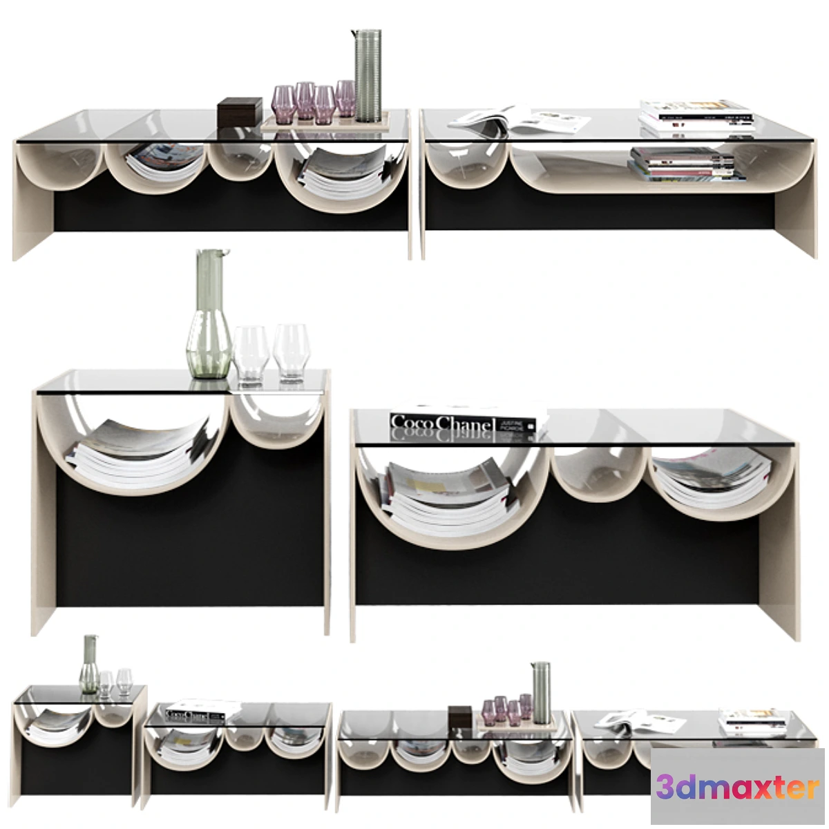 818814 - Minotti Coffee tables WAVES