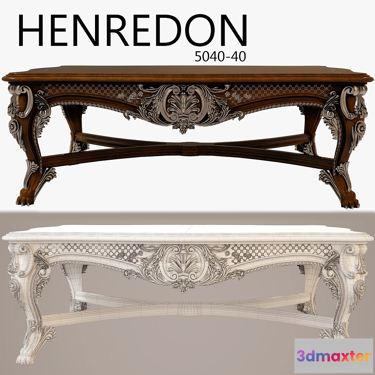 821644 - HENREDON COCKTAIL TABLE 5040-40