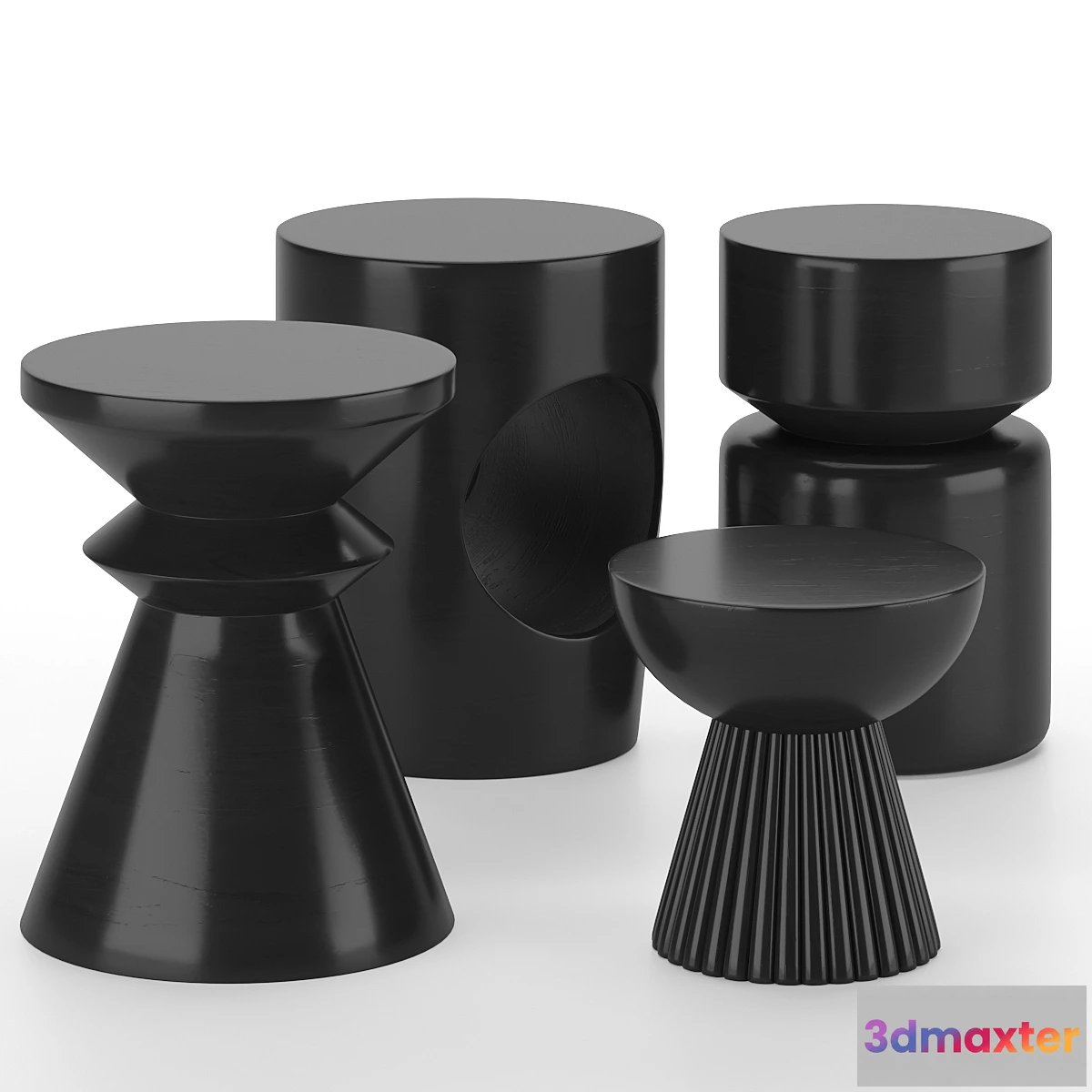 836782 - Set of side tables 01 - No.3