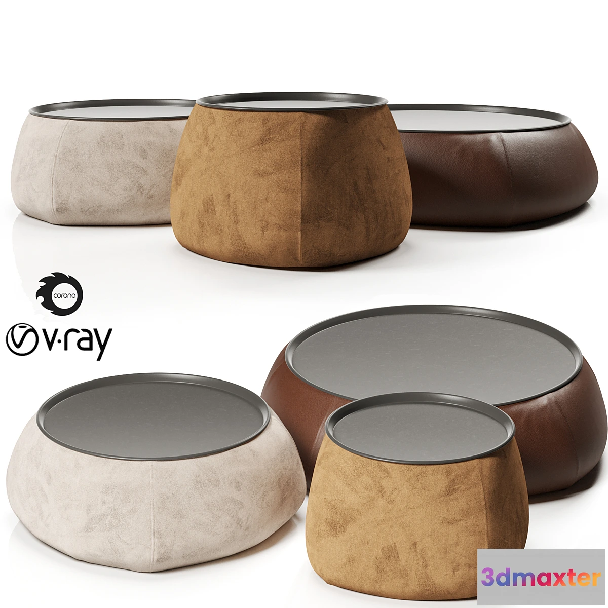 836906 - B&B Italia Lady Fat table set 2 - No.3