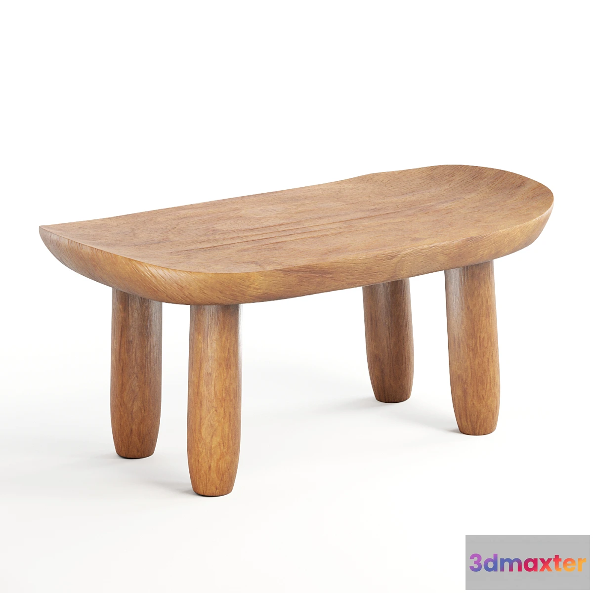 837032 - Zara Home Bowed Low Stool - No.3