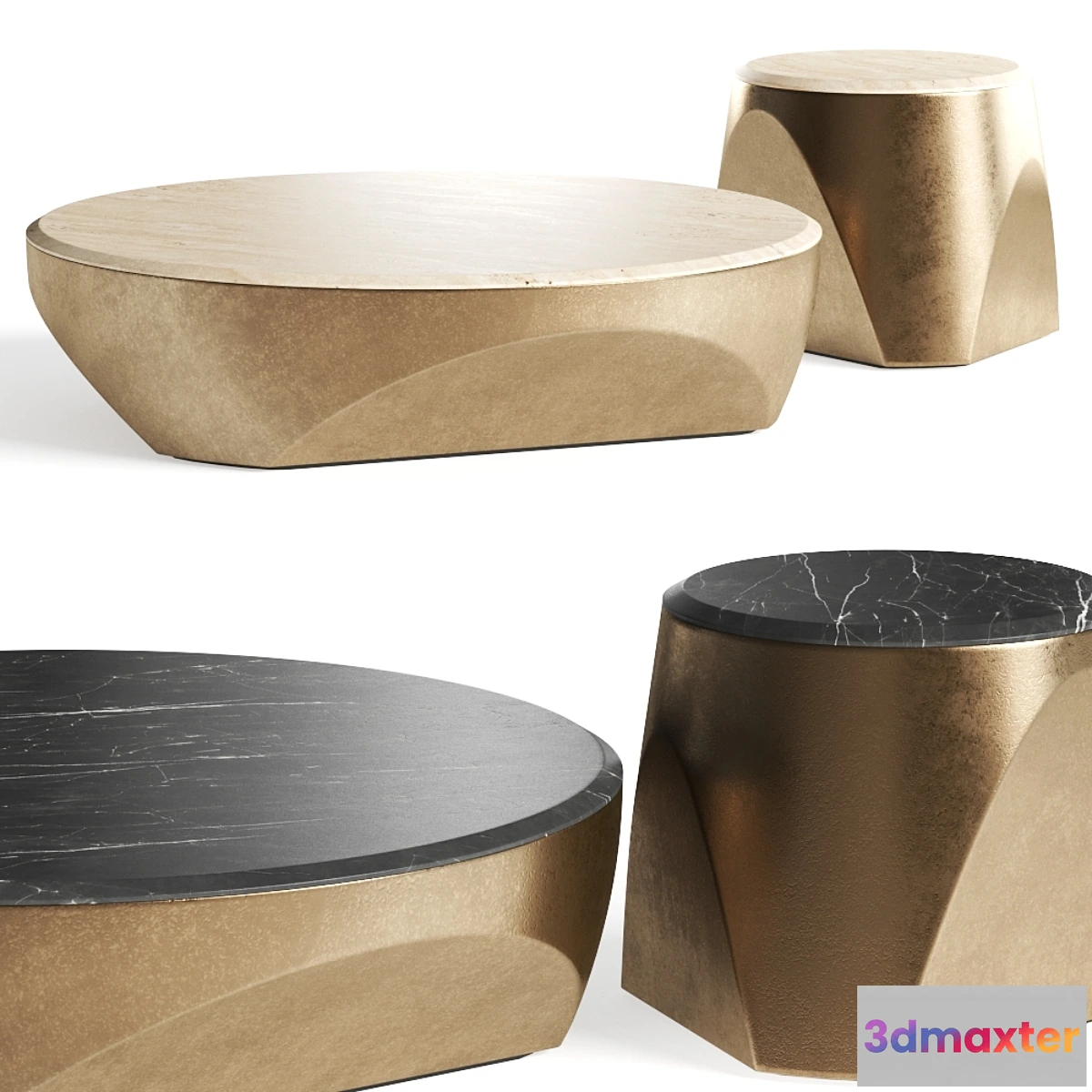 837374 - Roberto Cavalli Jipe Coffee Tables - No.4