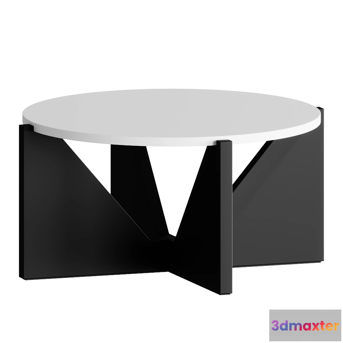 842837 - Concrete coffee table Miro with ebony base Coffee table coffee table - No.3