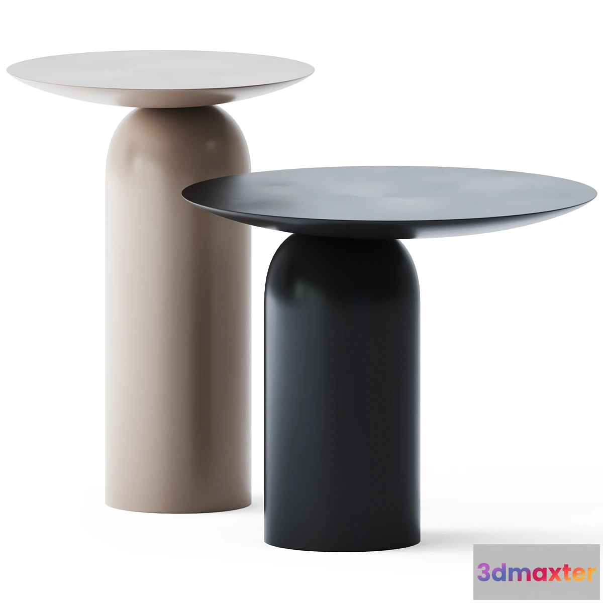 853557 - Metal Side Table Disco by Basta - No.4